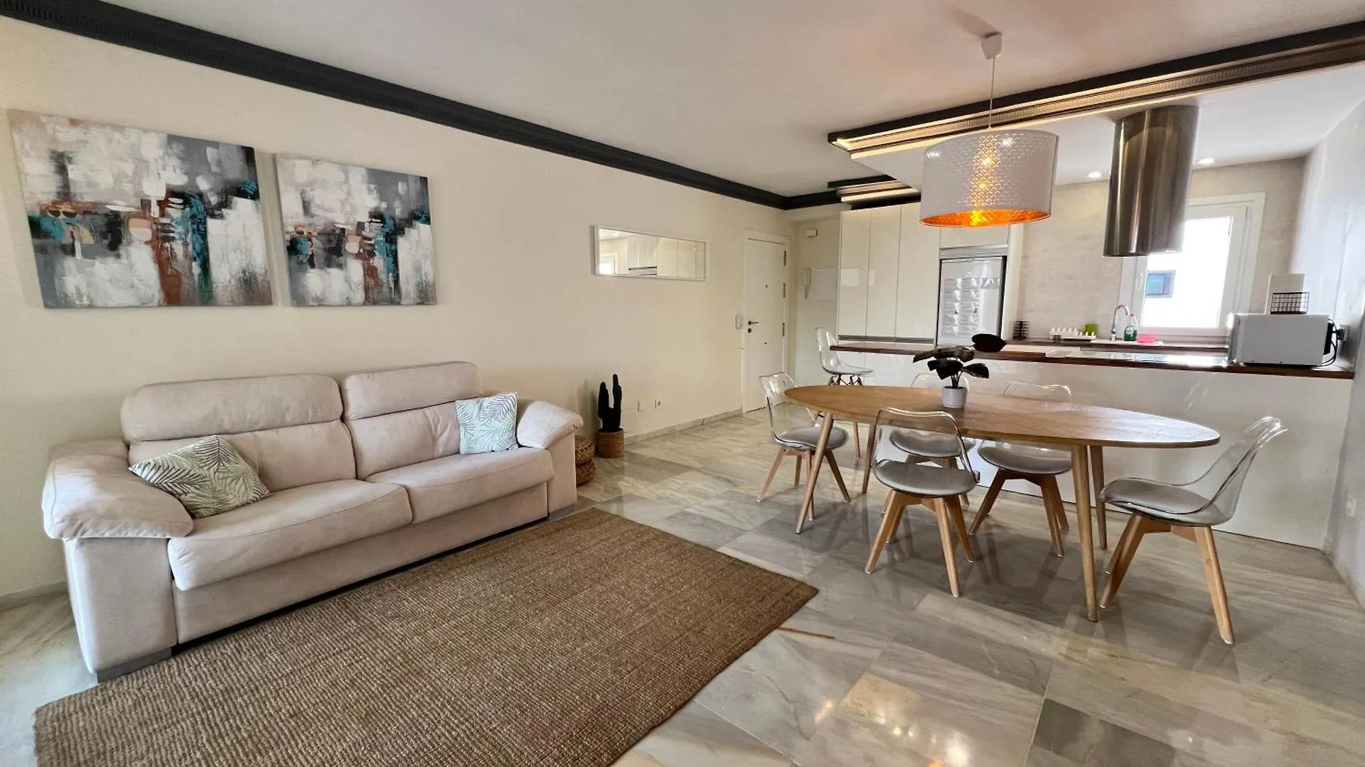 Jardines Del Puerto Apartment For Up To 6, Totally Refurbished 2025, Gardens, Pools, Garage, Wifi Marbella